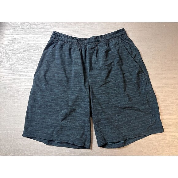 Lululemon Men’s Green/Black Pace Breaker Short 9" Linerless Size Medium - Picture 2 of 8